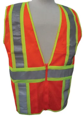 3A Safety - ANSI Certified Mesh Flagger Safety Vest