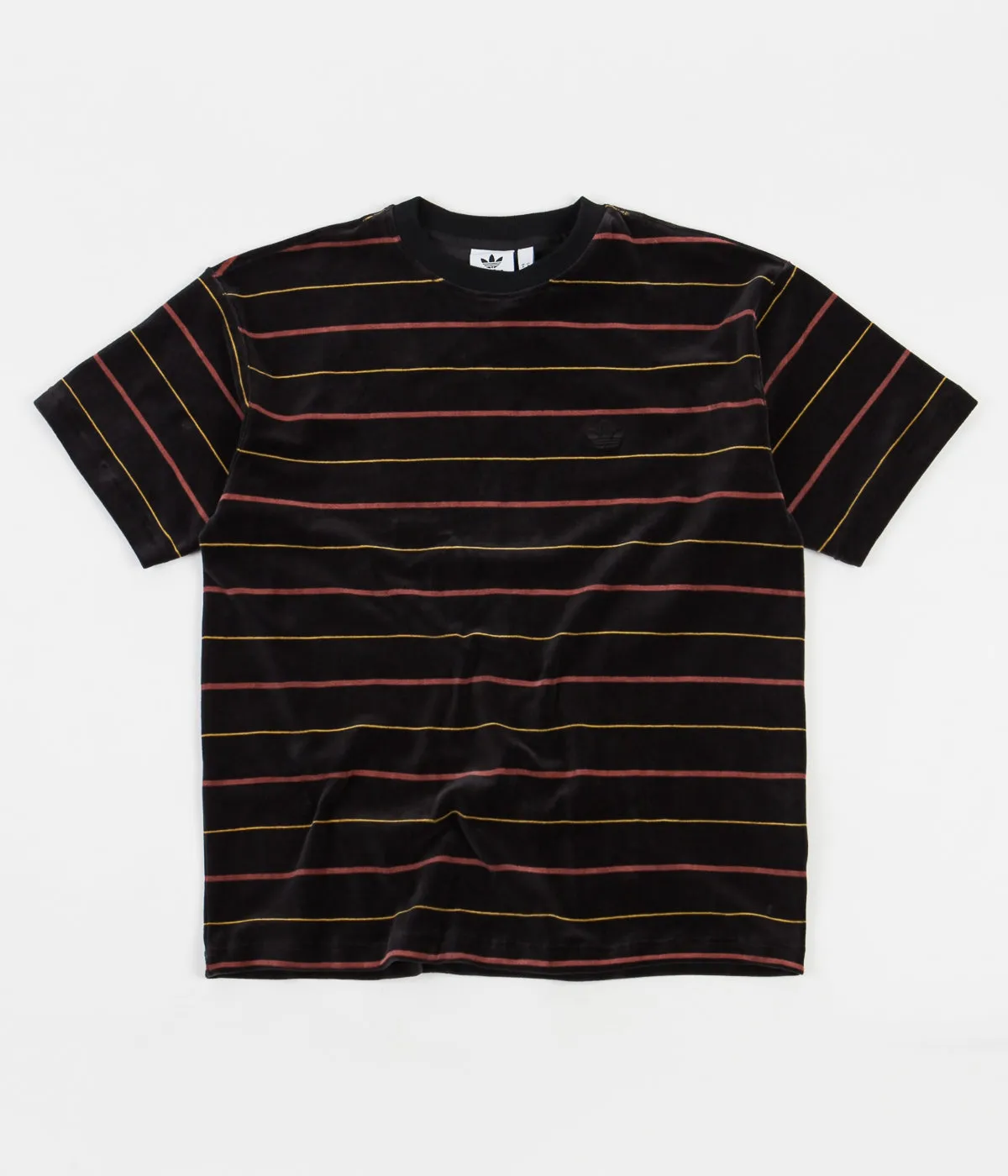 Adidas Velour Jersey - Black / Legacy Red / Legacy Gold / Off White