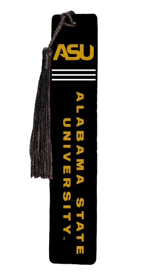 Alabama State University Wooden Bookmark with Tassel Officially Licensed Collegiate Product