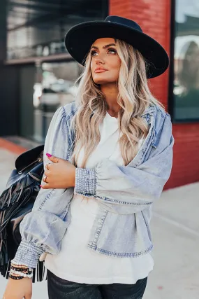 Always Down To Chill Chambray Top