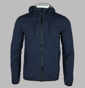 Aquascutum Lightweight Hooded Jacket Navy