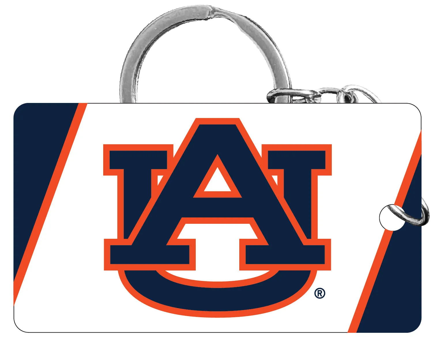 Auburn Tigers Acrylic Keychain 1.5 x 2.75 Officially Licensed Collegiate Product