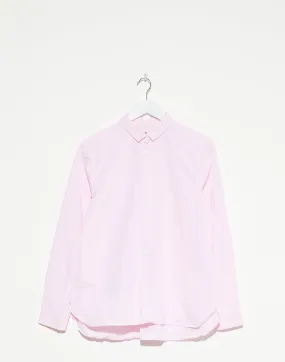 Baby Pink Cotton Loose Tyrol Shirt