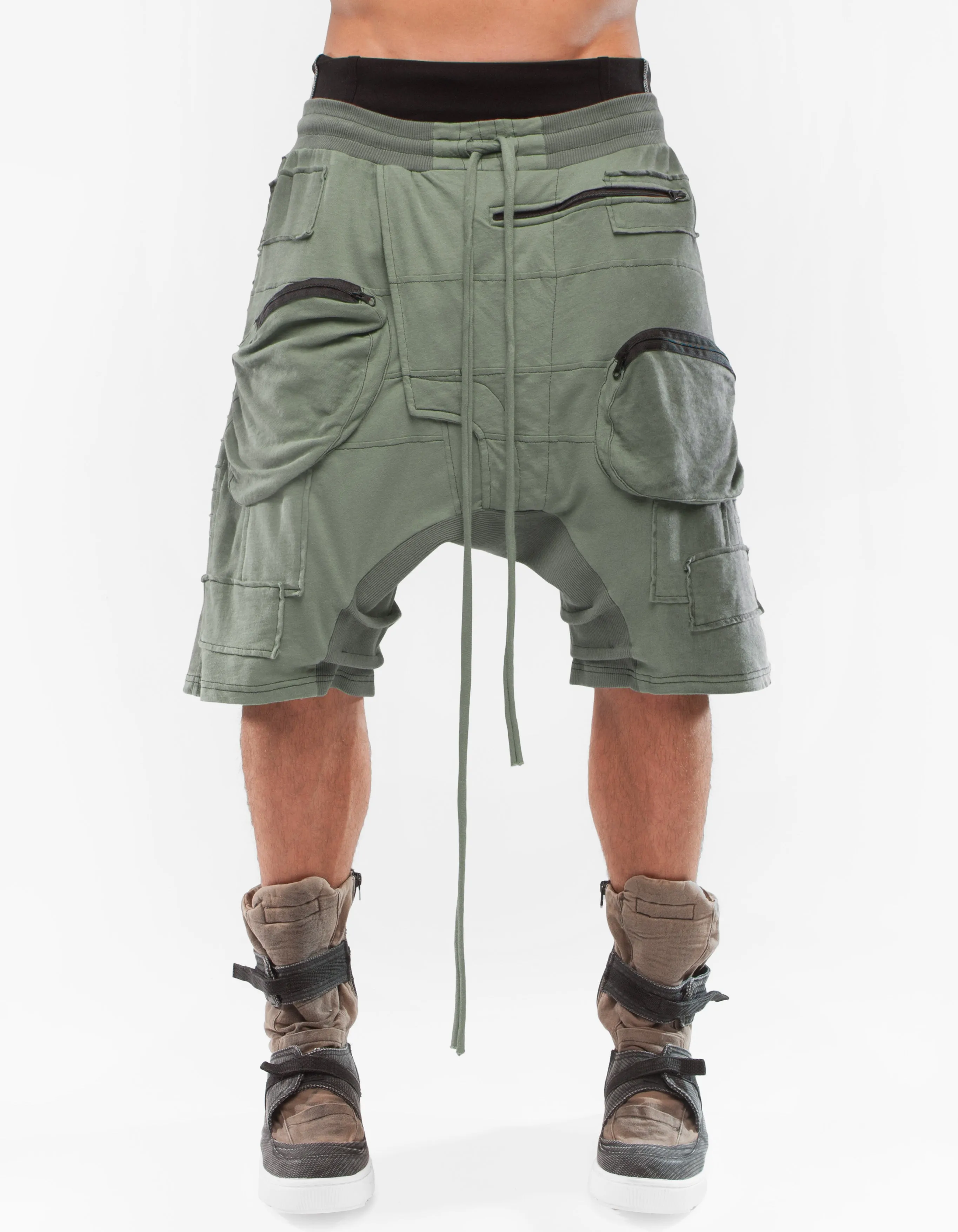 BAGGY SHORTS GRAVAN GREEN