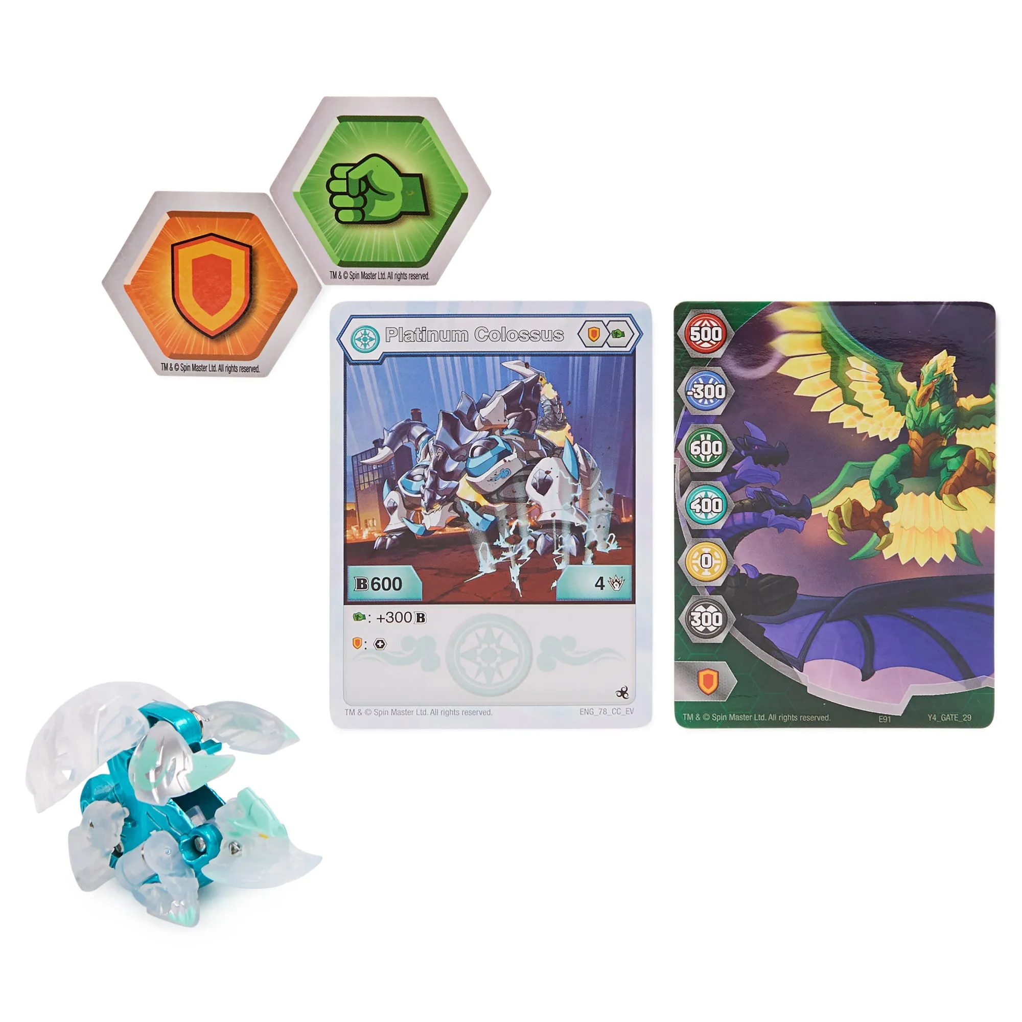 Bakugan Evolutions Platinum Series Die-Cast Colossus