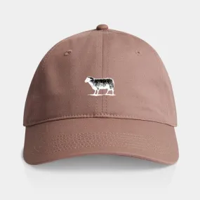 Black Sheep Icon Unstructured Dad Hat Hazy Pink