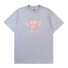 BOOK WORKS GIANTS OF JAZZ TEE GREY