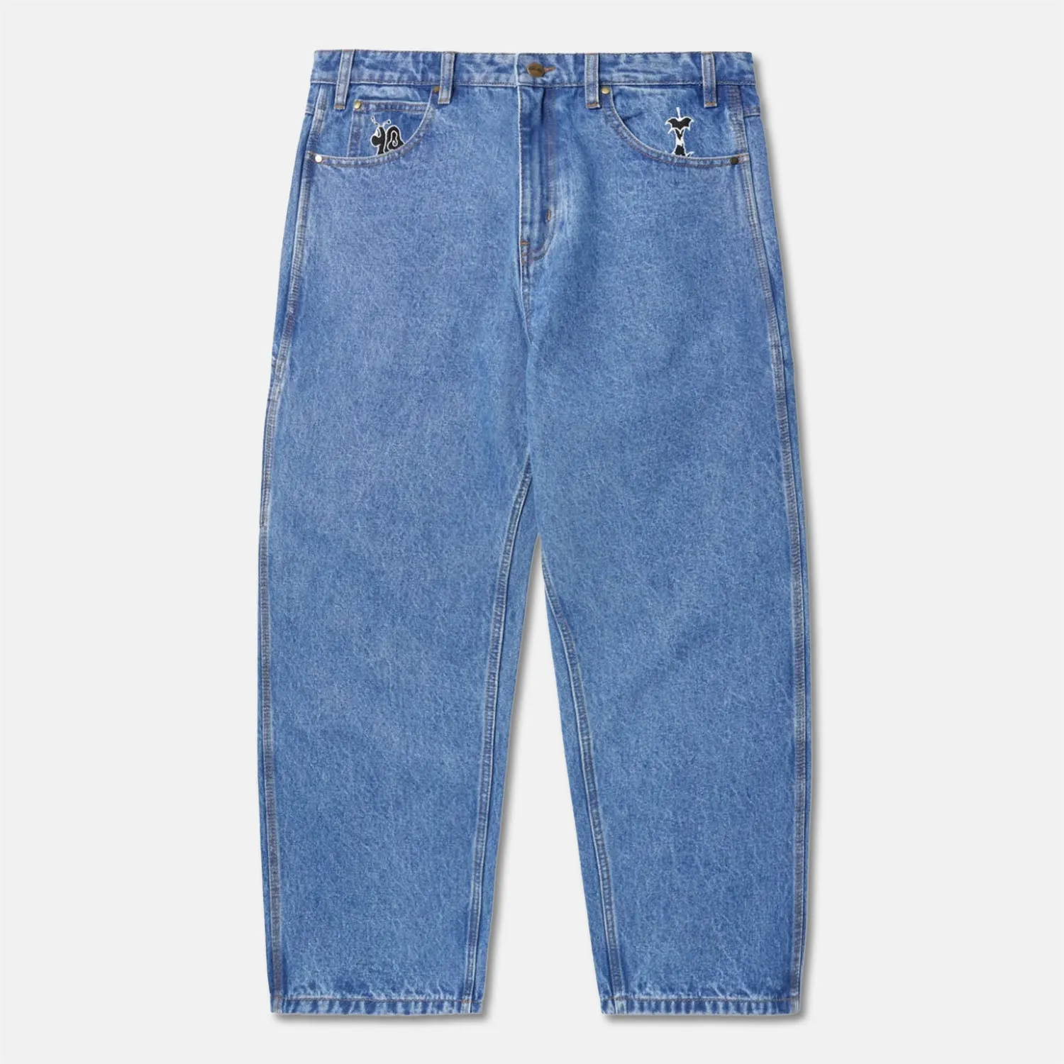 Butter Goods - Critter Heavy Weight Denim Jeans - Washed Indigo