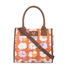 Caprese Enora Tote Small Rust