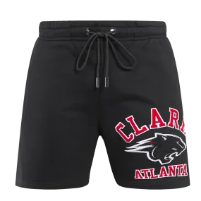 CLARK ATLANTA UNIVERSITY CLASSIC MEN'S STACKED LOGO SHORT (BLACK)