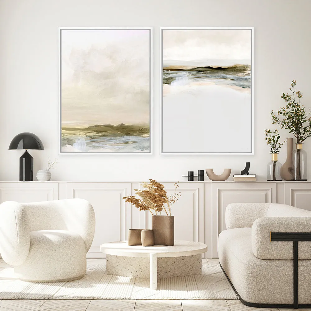 Coastal Break Canvas Print