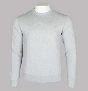 Farah Tim Sweatshirt Light Grey Marl