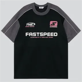 Faux Suede Cool Racing Tees