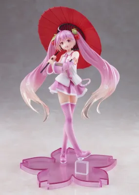 Hatsune Miku - Sakura Miku (2nd season Japanese Umbrella ver) Lottery Figure Taito