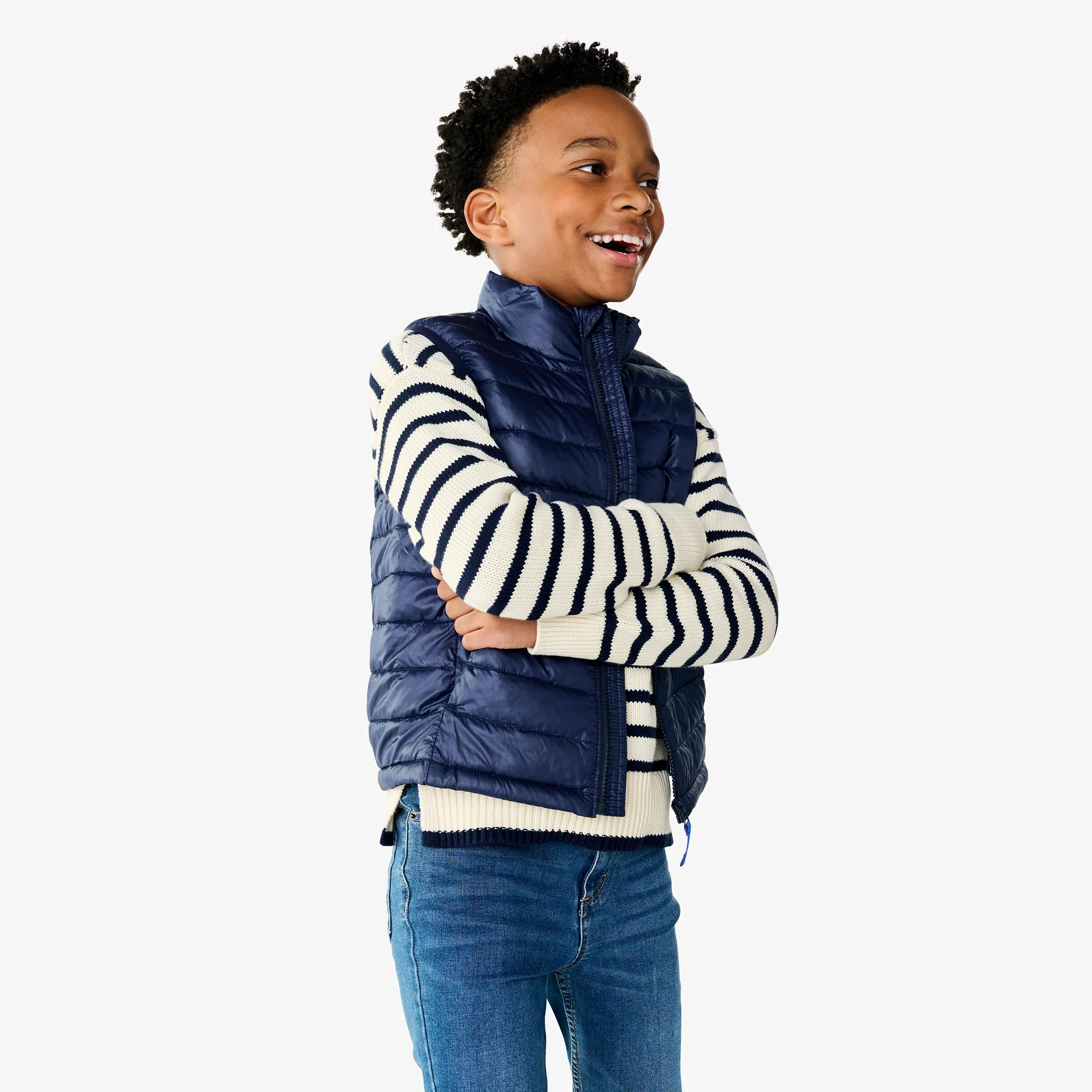 Kids lightweight puffer vest