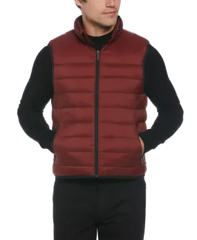 Lightweight Puffer Vest - Red