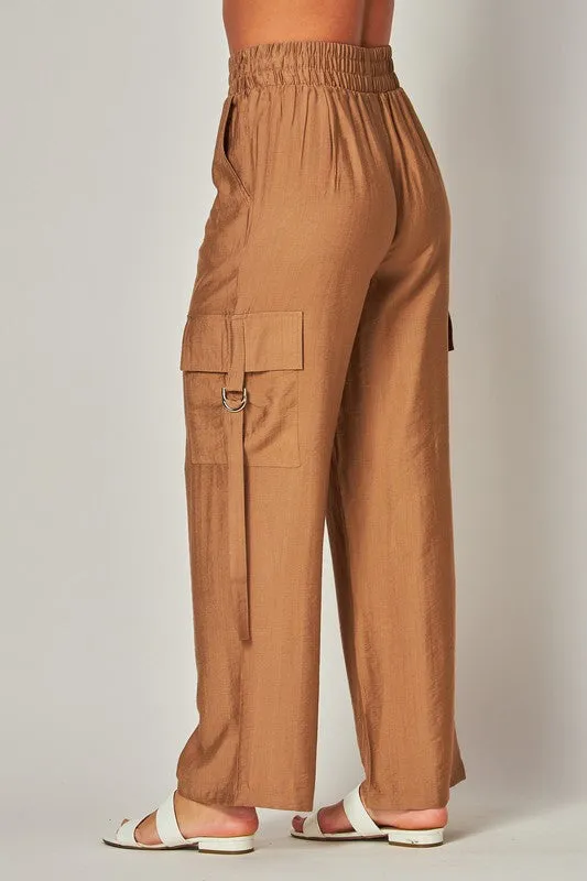 Linen Cargo Pants