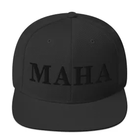 MAHA Onyx Snapback Hat