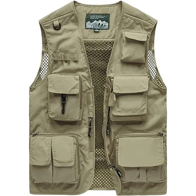 Men’s Lightweight Utility Cargo Vest