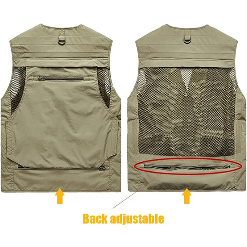 Men’s Lightweight Utility Cargo Vest