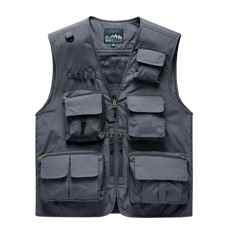 Men’s Lightweight Utility Cargo Vest