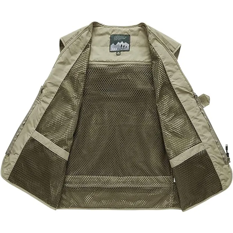 Men’s Lightweight Utility Cargo Vest