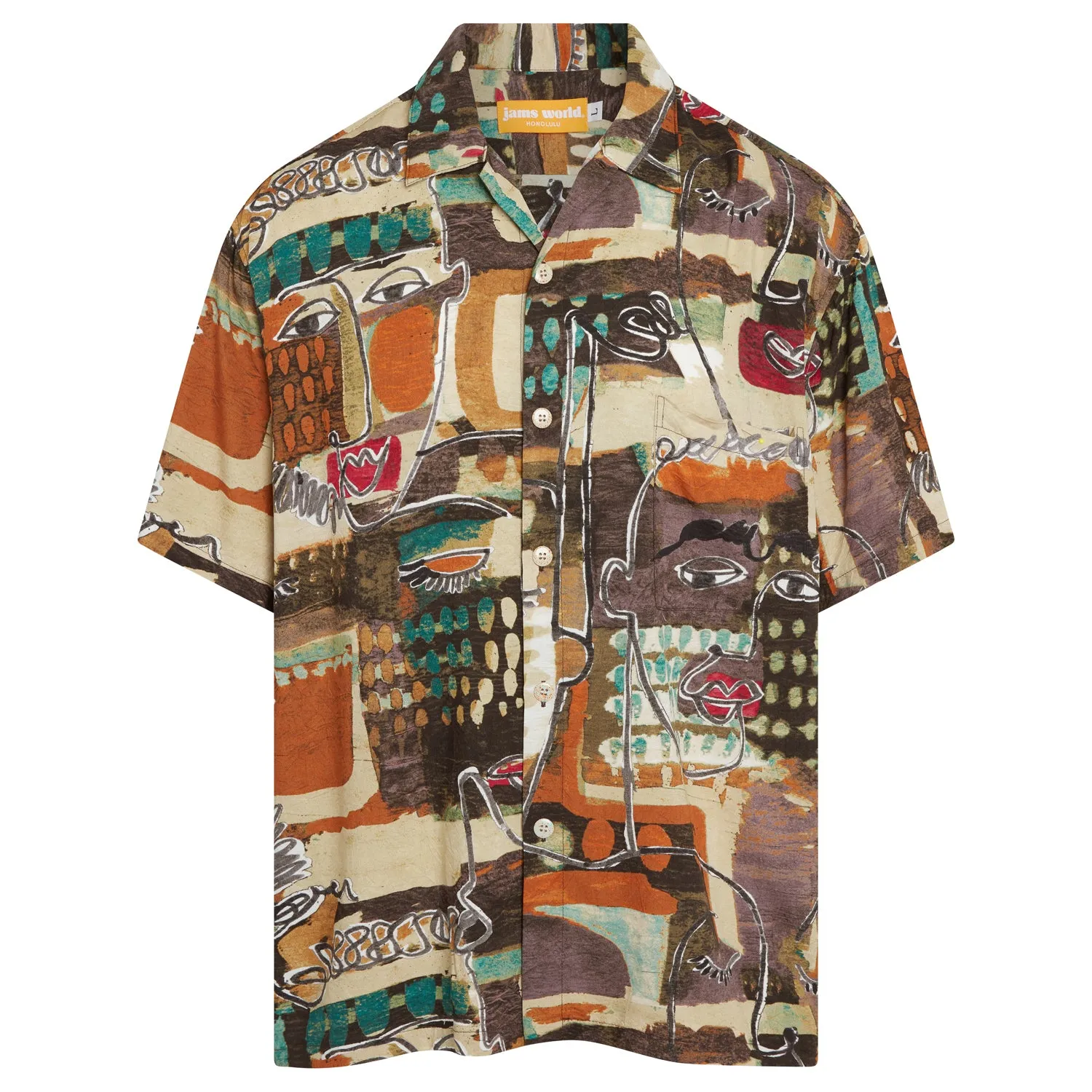 Men's Retro Shirt - Visage Brown