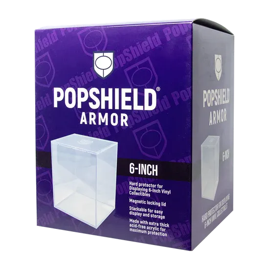 PopShield Armor 6" Hard Protectors 12-Count - SHIPS FREE IN CONUS