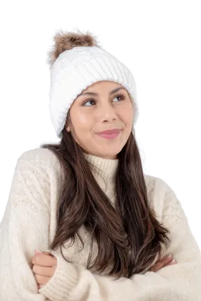 White - Cozy Lined Hat